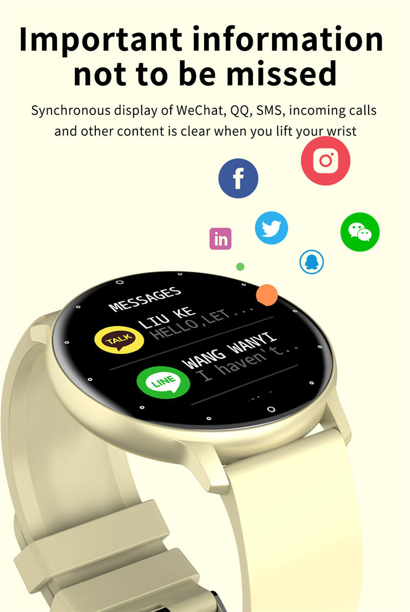 H3e182c017767418ba1d6b0d28b3bda5fR Touch Screen Smartwatch - Image 4