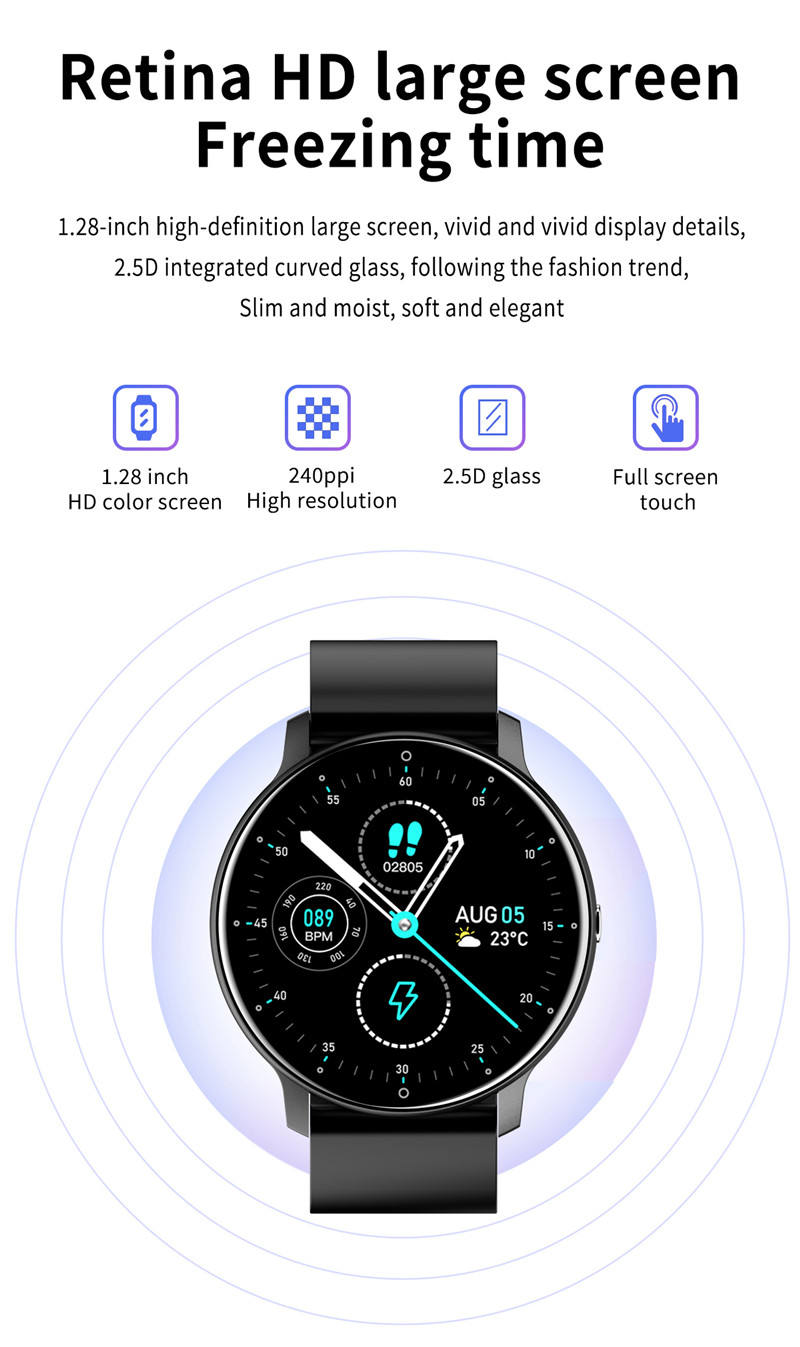 Hfe745099f87b4391b78874bed9394e6ed Touch Screen Smartwatch - Image 2